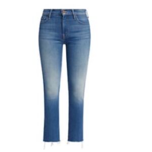 Mother The Insider MidRise Stretch Ankle Fray Jeans
Eager Beaver 34 (12-14)